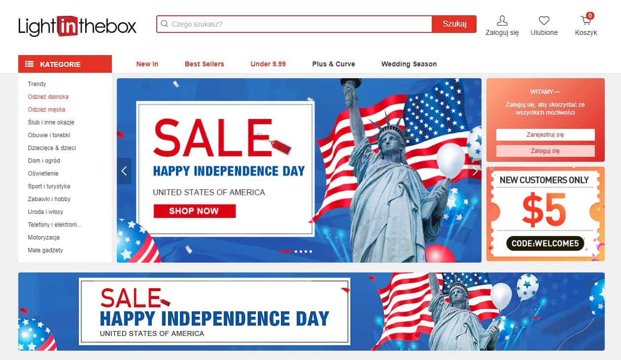 Best AliExpress alternatives: lightinthebox.