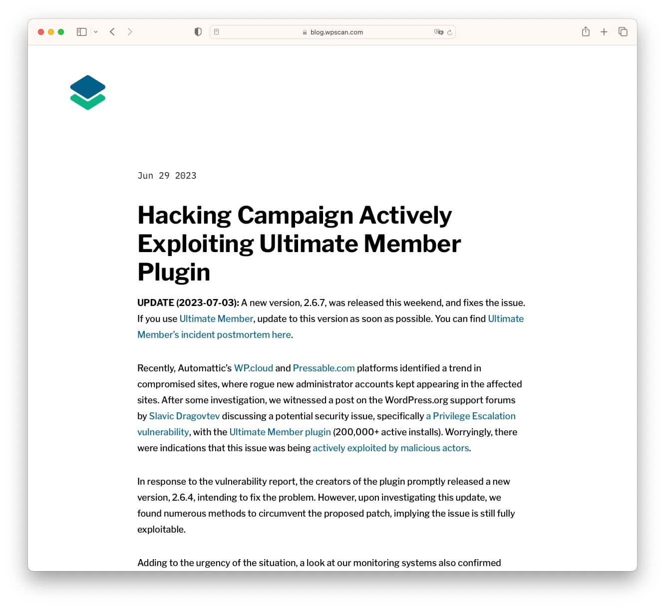 Vulnerabilities in several major WordPress plugins