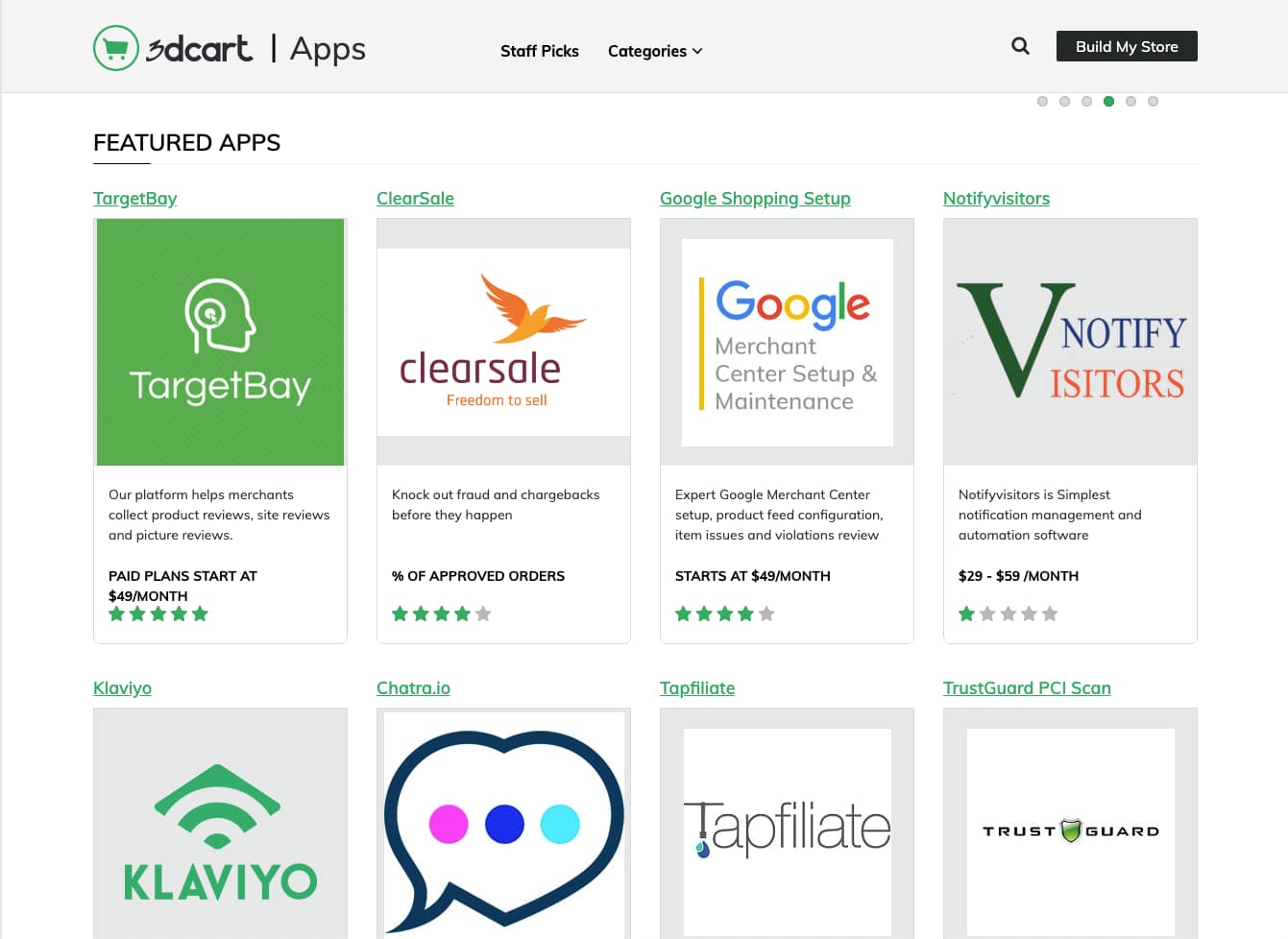 The 3dcart app store