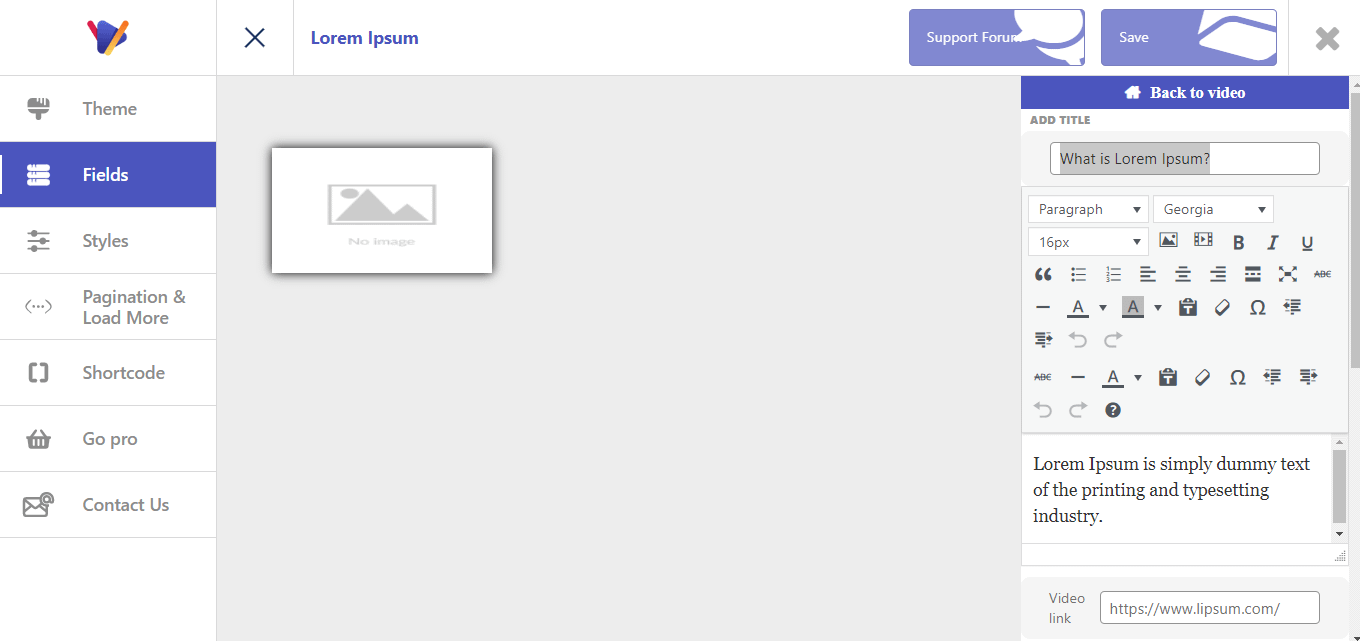 Editing video titles and descriptions.