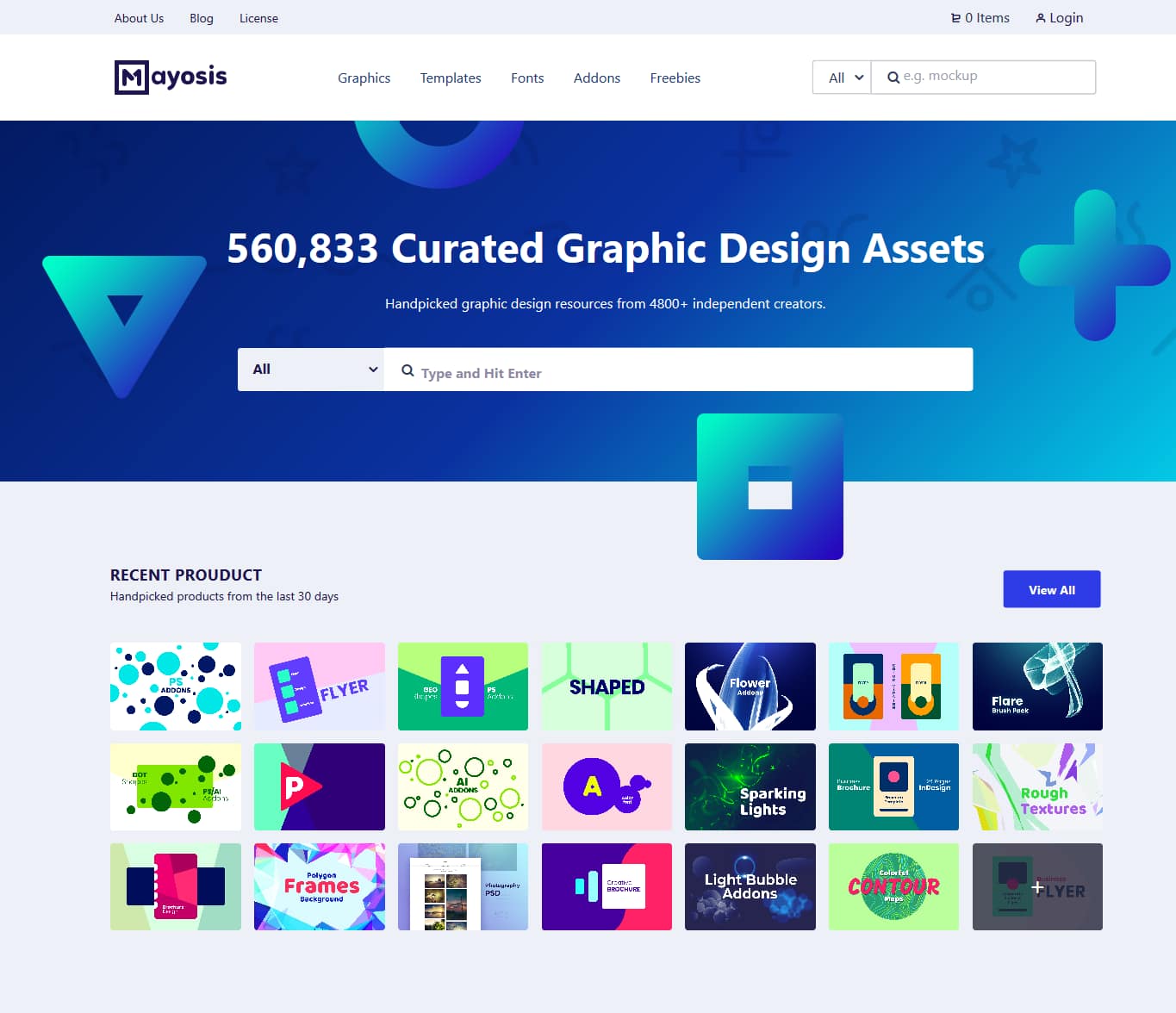 best ecommerce multivendor platforms: Mayosis listing