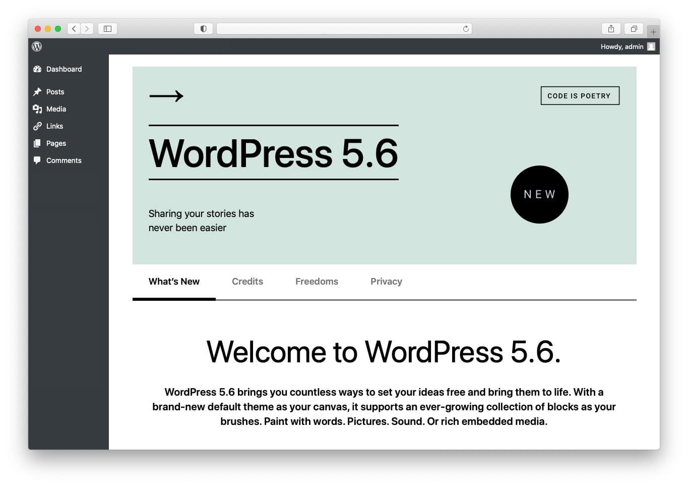 January 2021 WordPress News: WordPress 5.6
