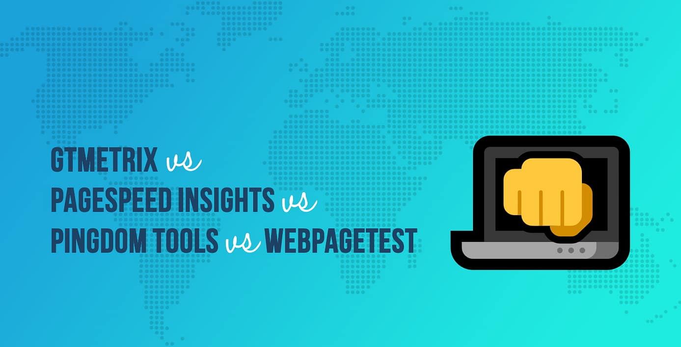GTmetrix vs PageSpeed Insights vs Pingdom Tools vs WebPageTest
