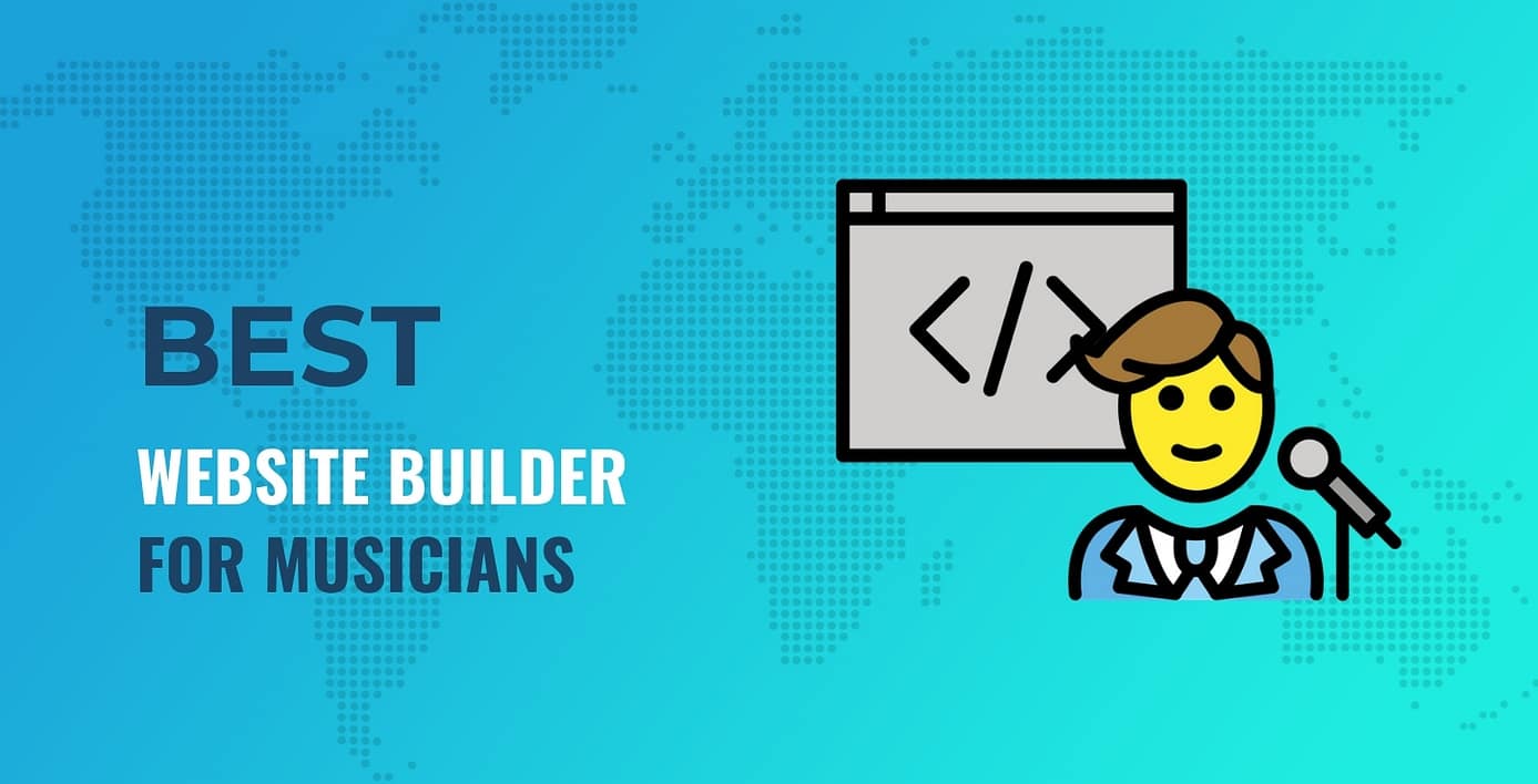 best website builder for musicians