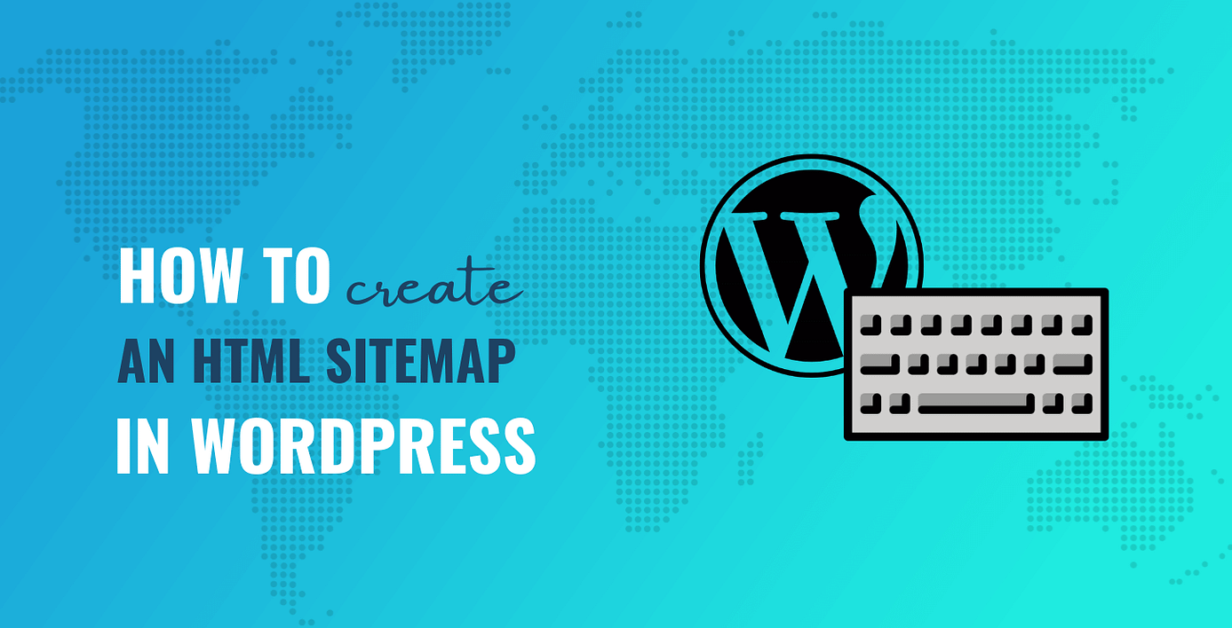wordpress html sitemap