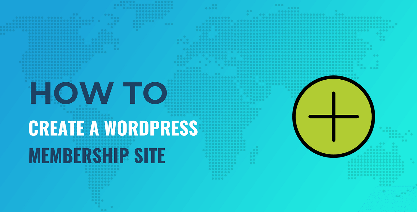 Membership site on WordPress.