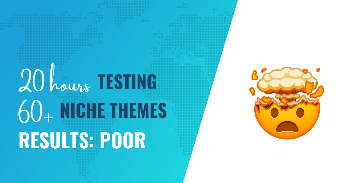 I Spent 20 Hours Testing 60+ Niche WordPress Themes