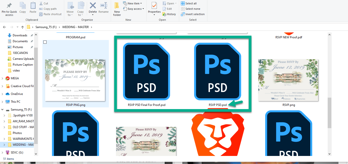 PSD files