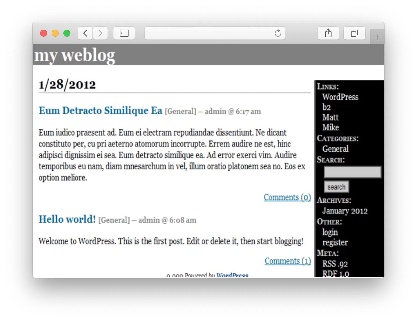 WordPress Design from b2layout