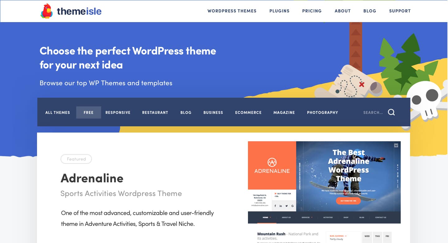 Themeisle logo experiments