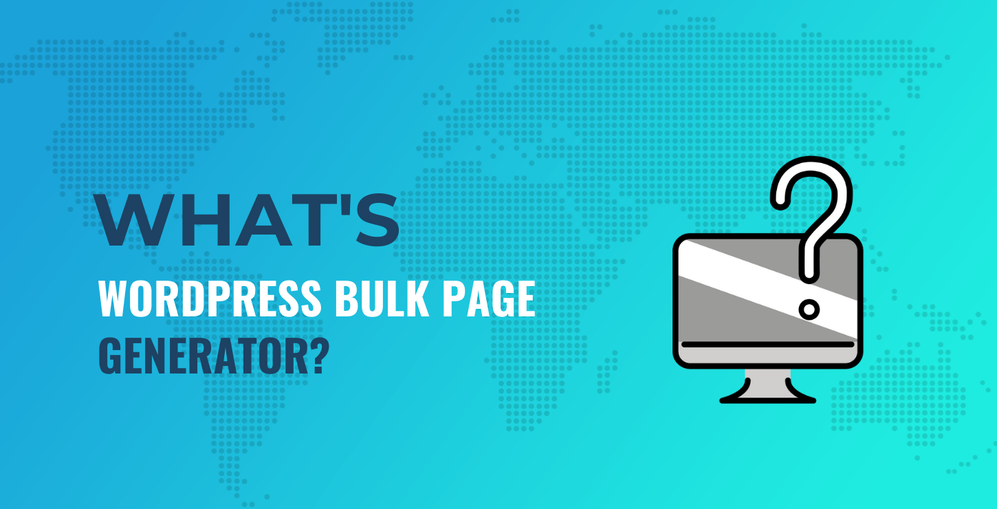 WordPress Page Generator