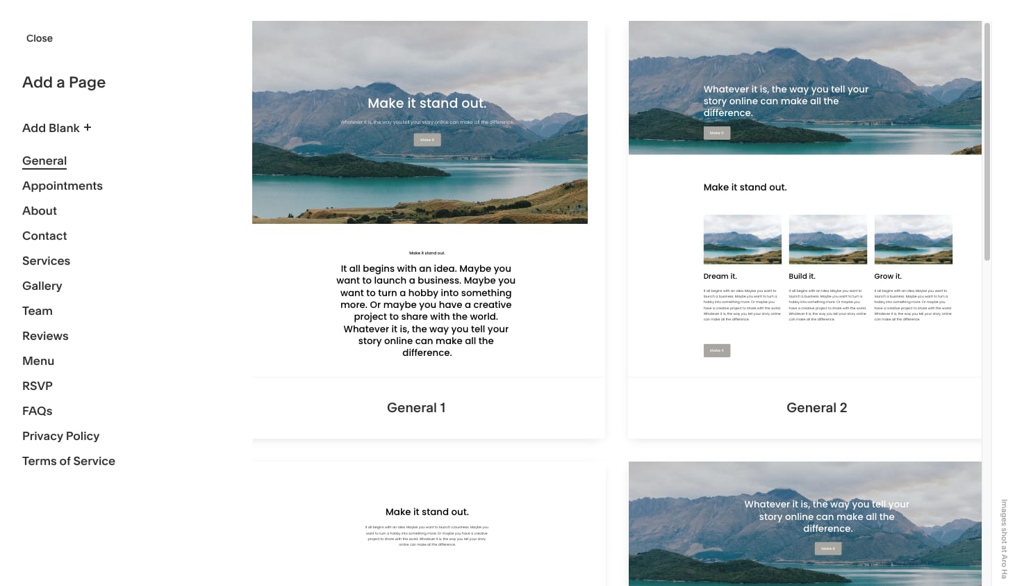 Squarespace is the eCommerce builder with the most dazzling themes.