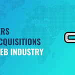 Mergers and acquisitions in the web industry.