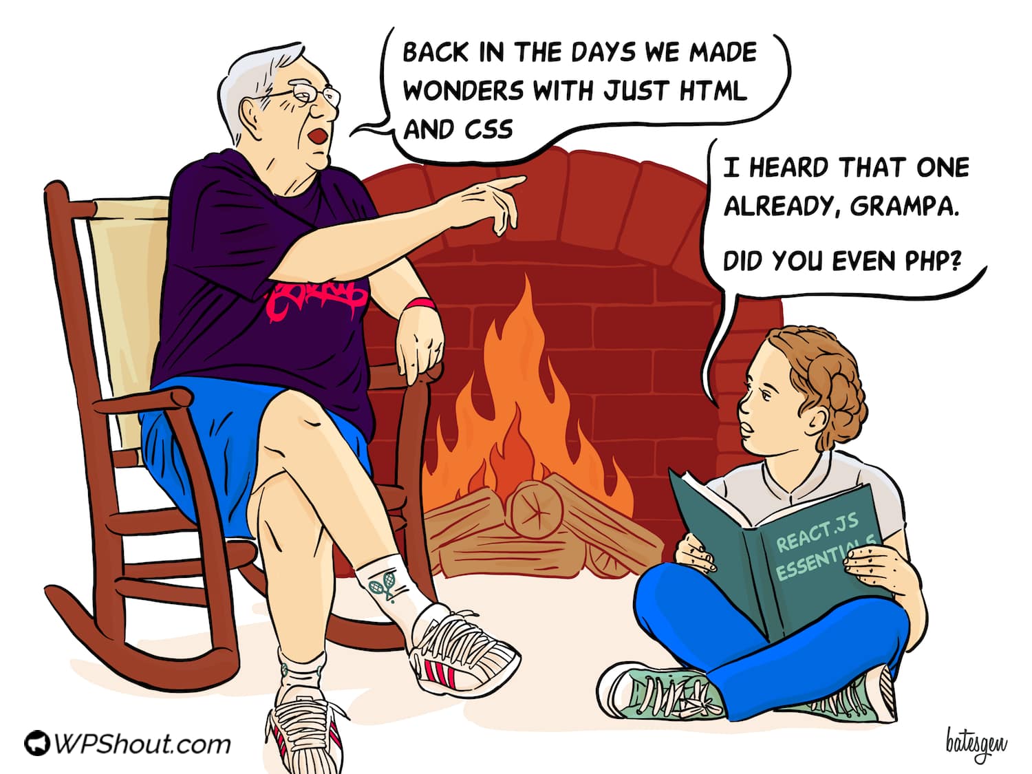 Old school frontend dev