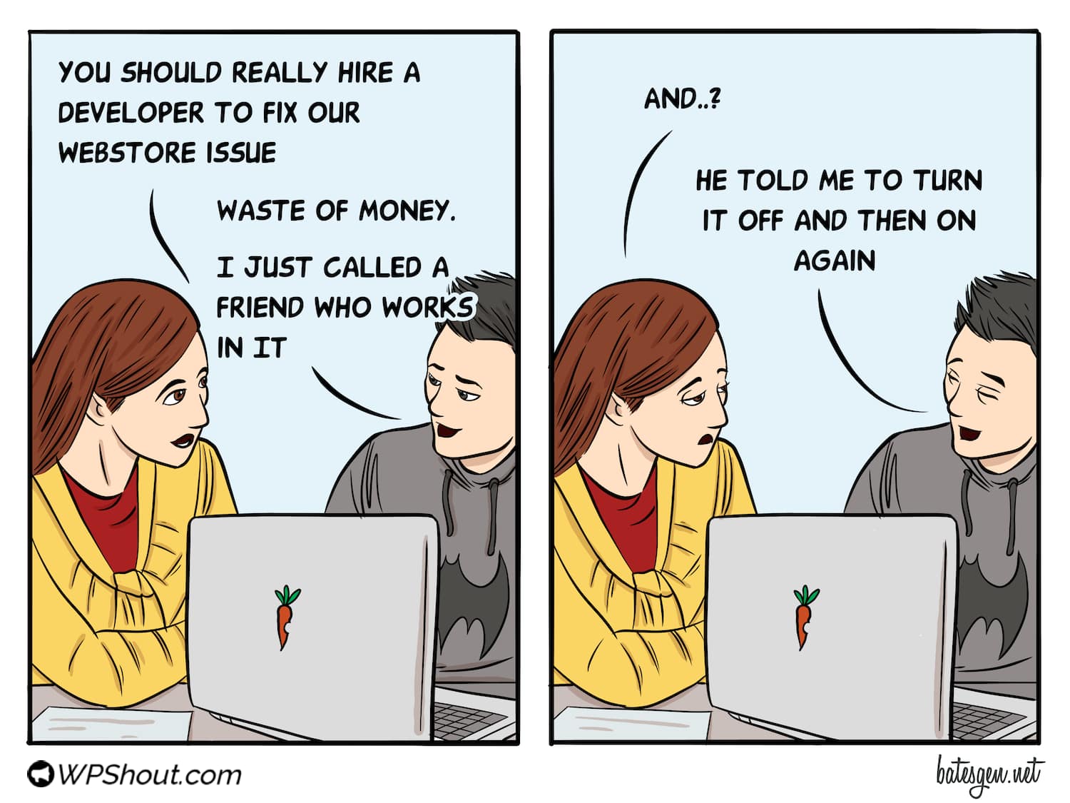 Living with a developer 30