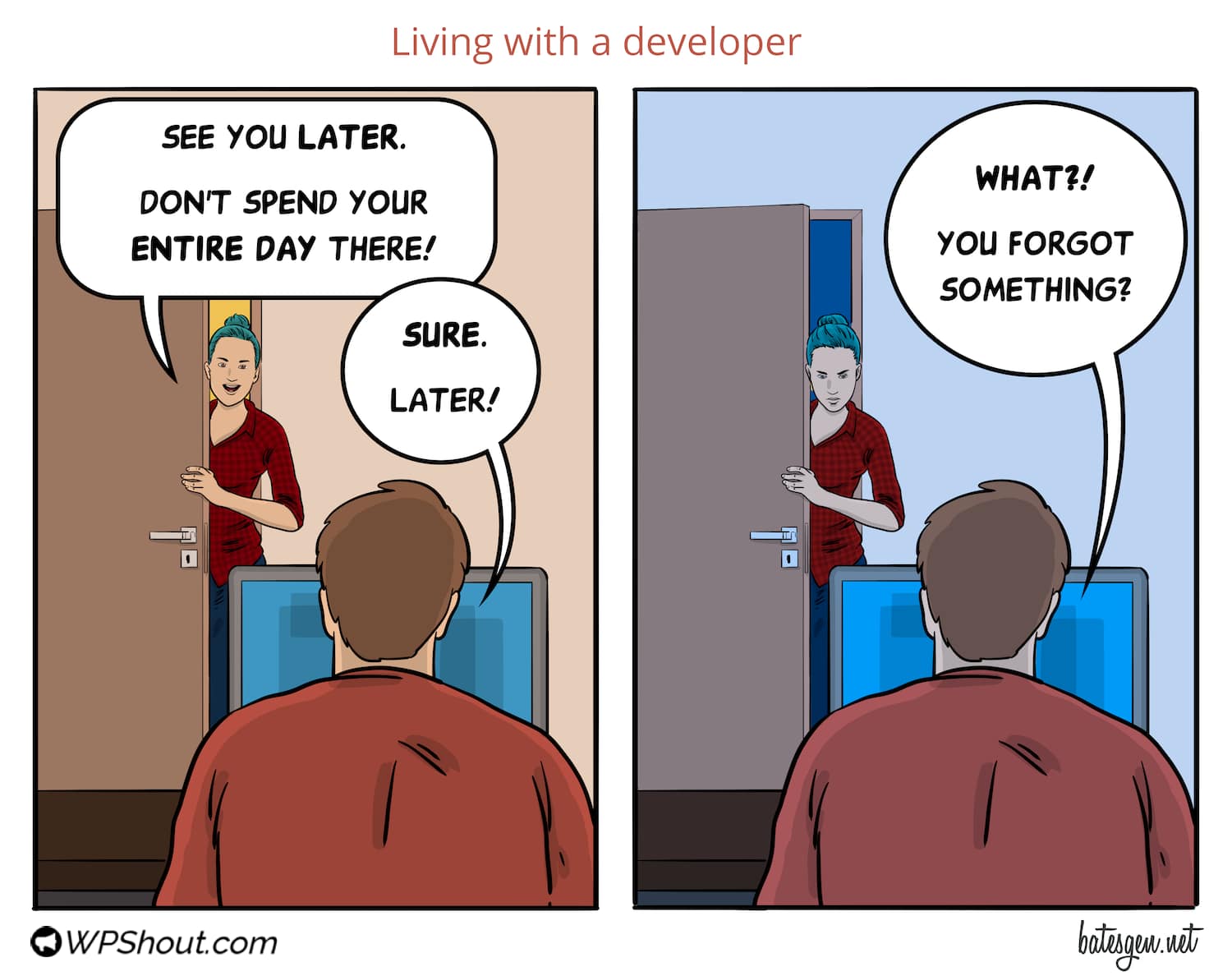 Living with a developer 13