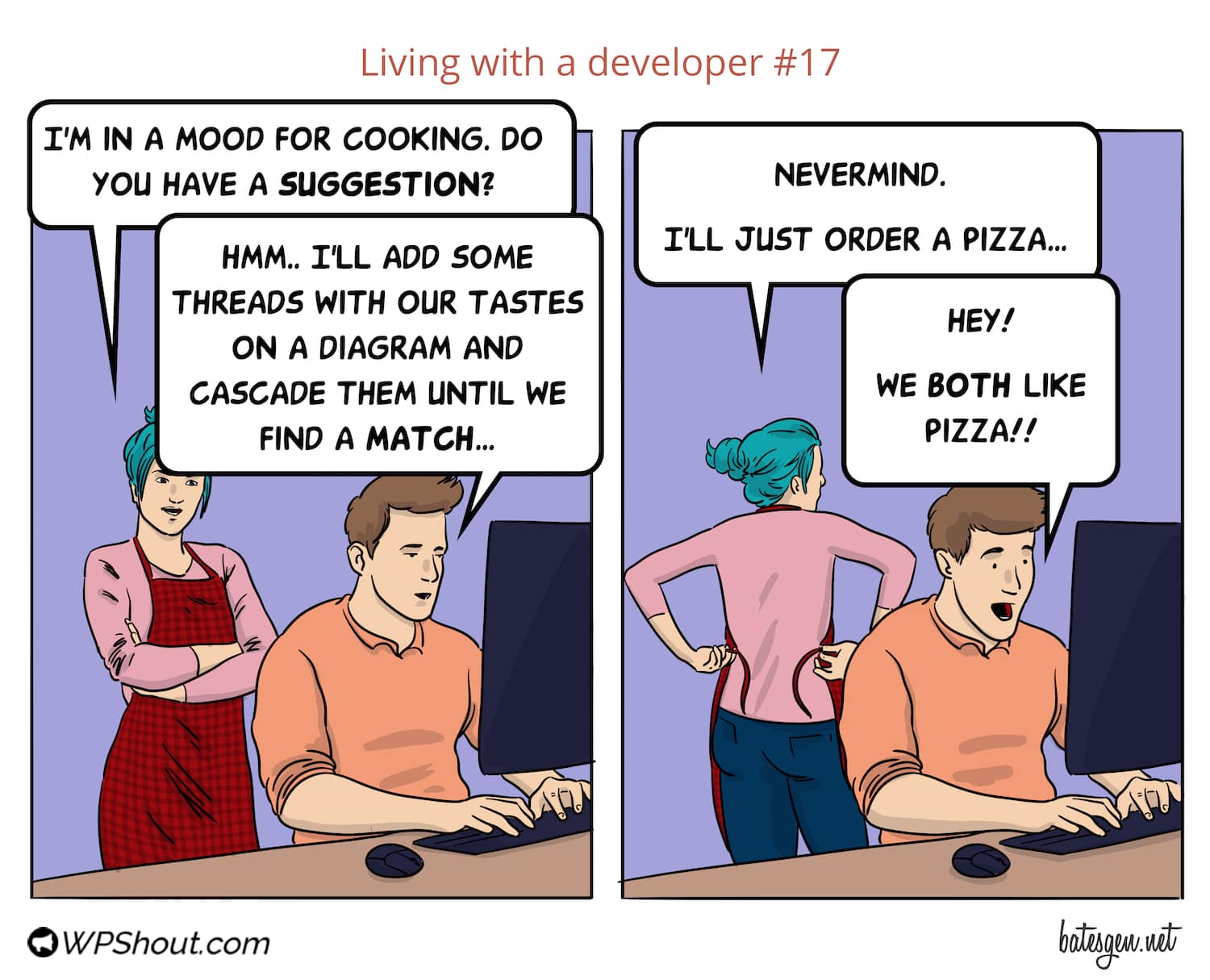 Living with a developer 17
