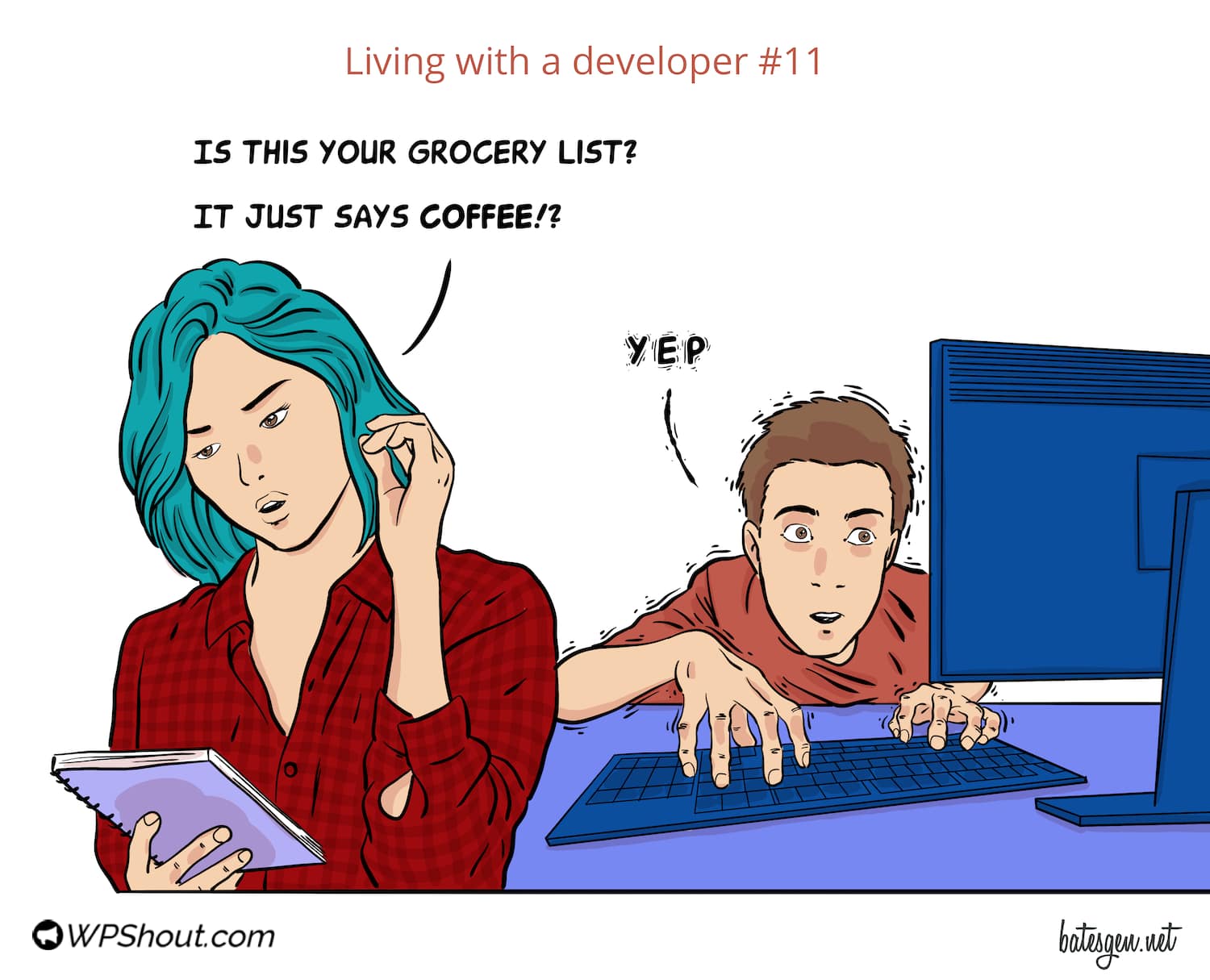 Living with a developer 11