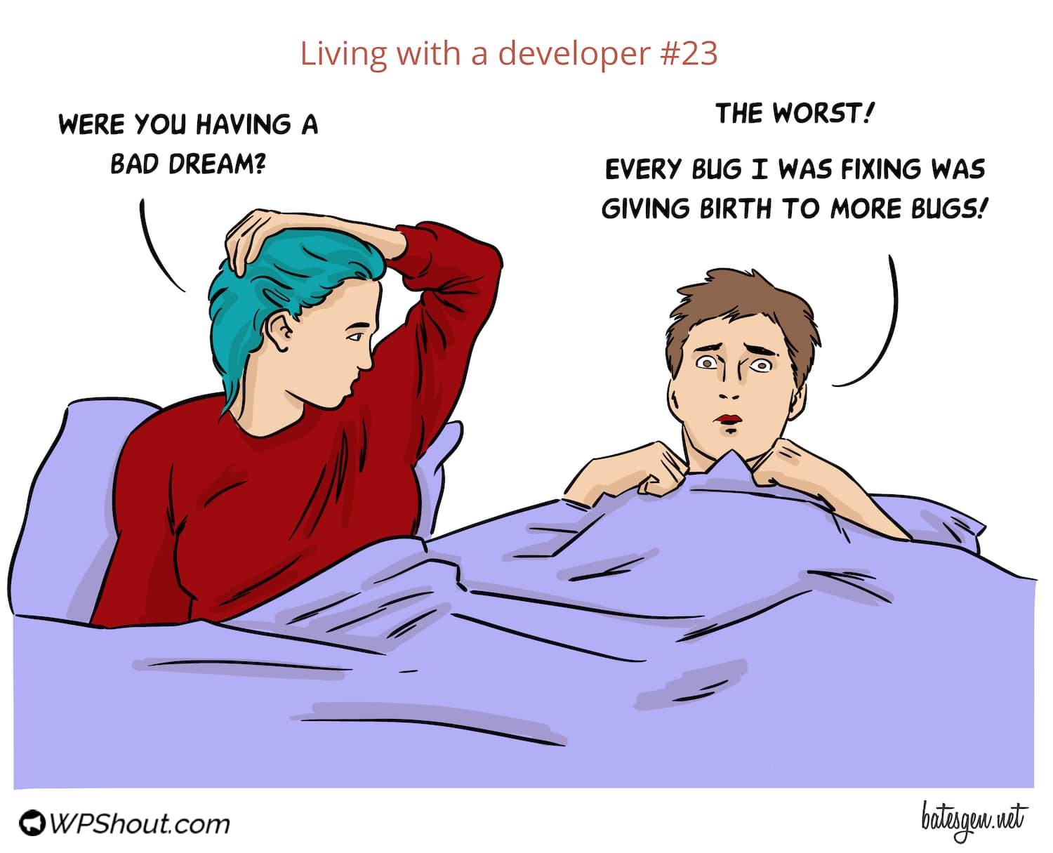 Living with a developer 23