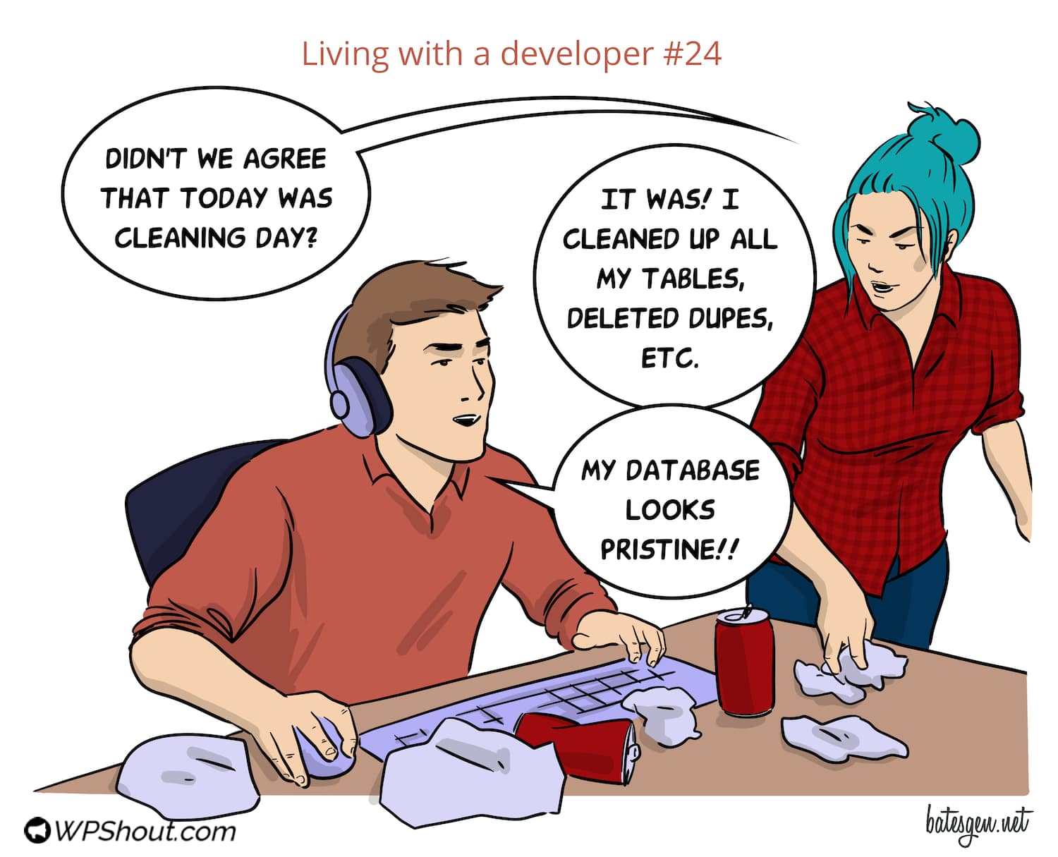 Living with a developer 24