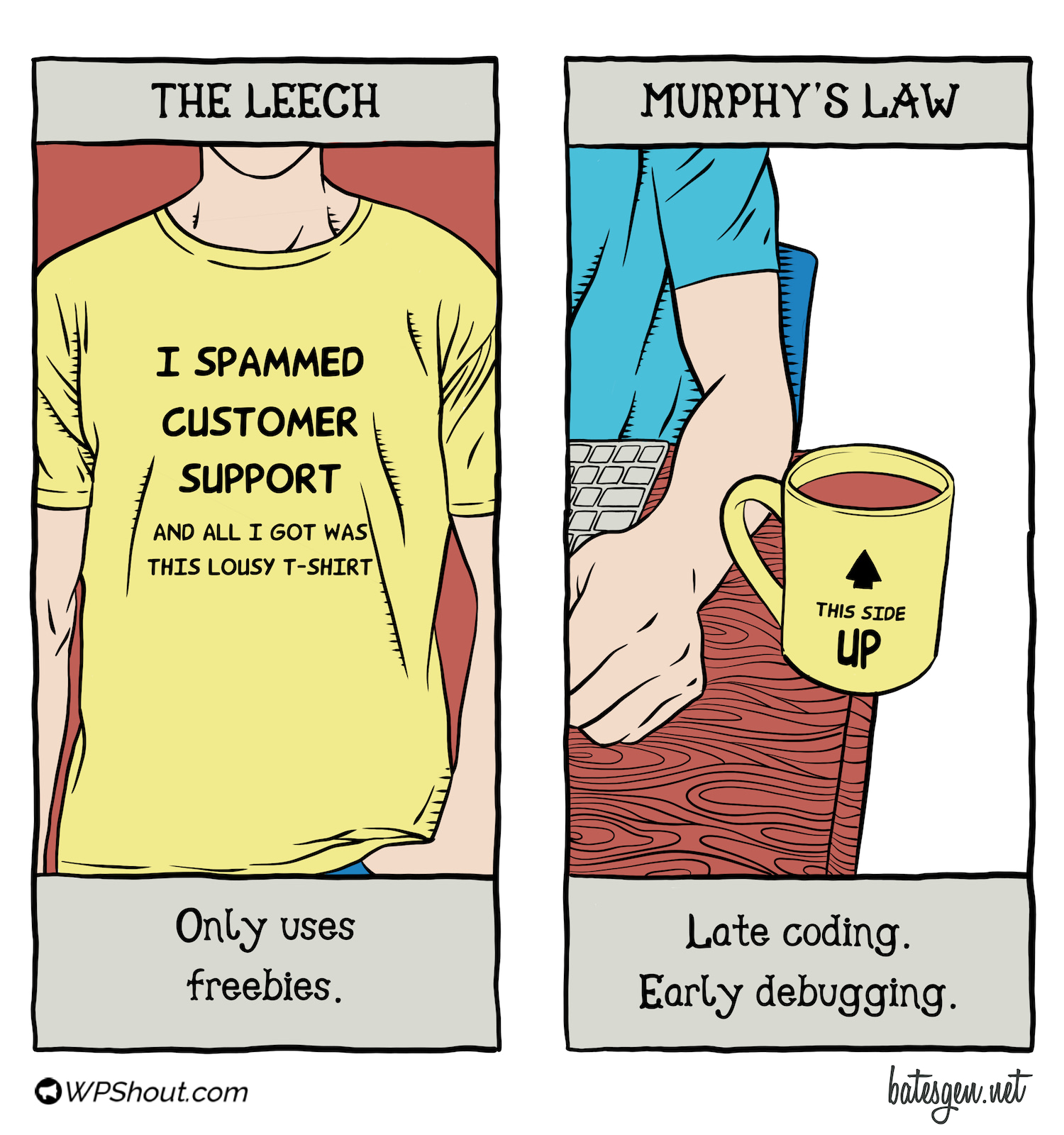 Tarot card #13: The Leech/Murphy's Law