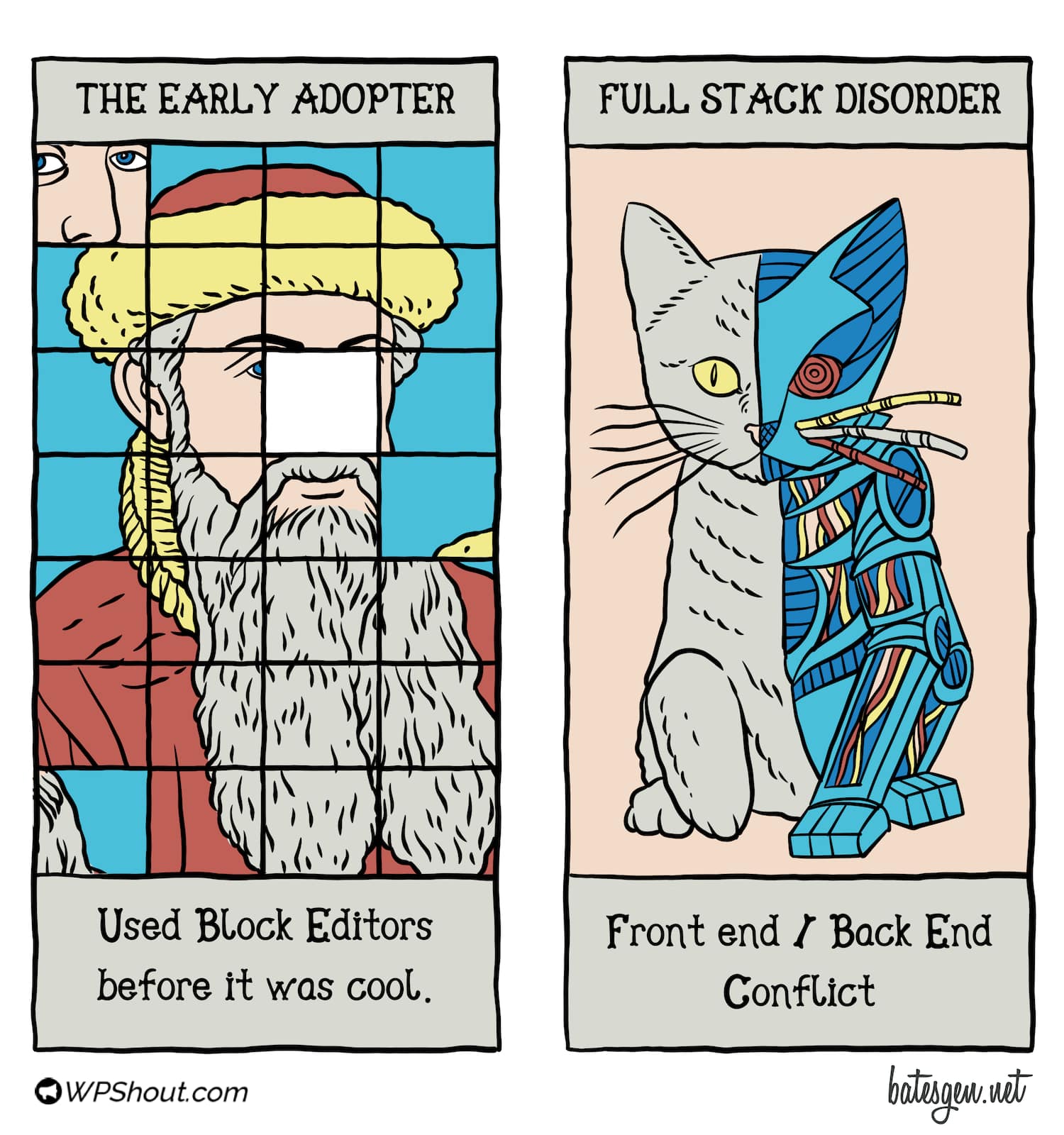 Tarot card #14: The Early Adopter/Full Stack Disorder