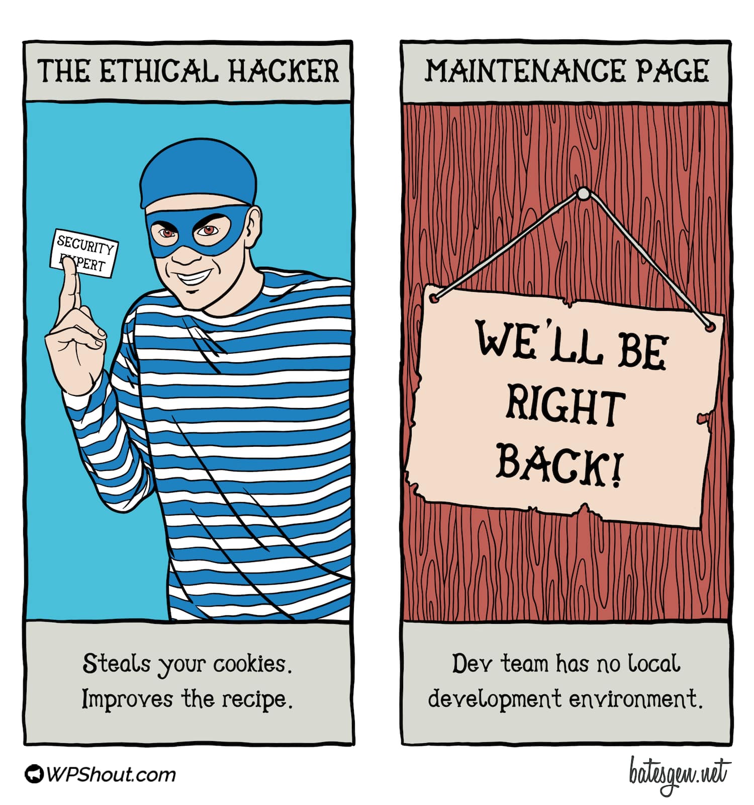Tarot card #28: The Ethical Hacker/Maintenance Page