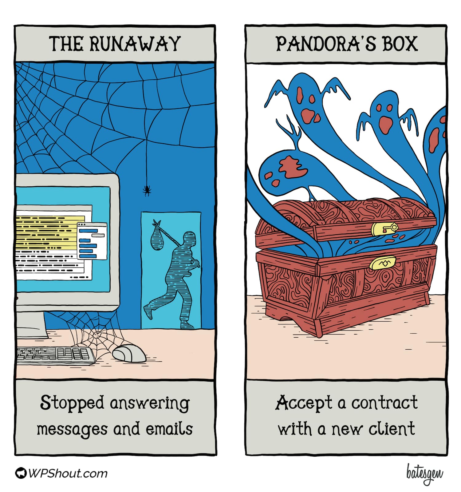Tarot card #3: The Runaway/Pandora’s Box