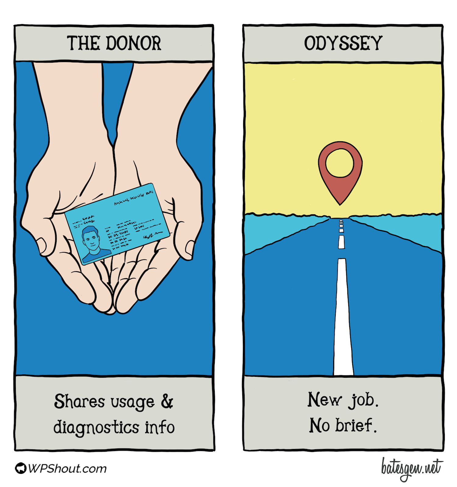 Tarot card #35: The Donor/Odyssey