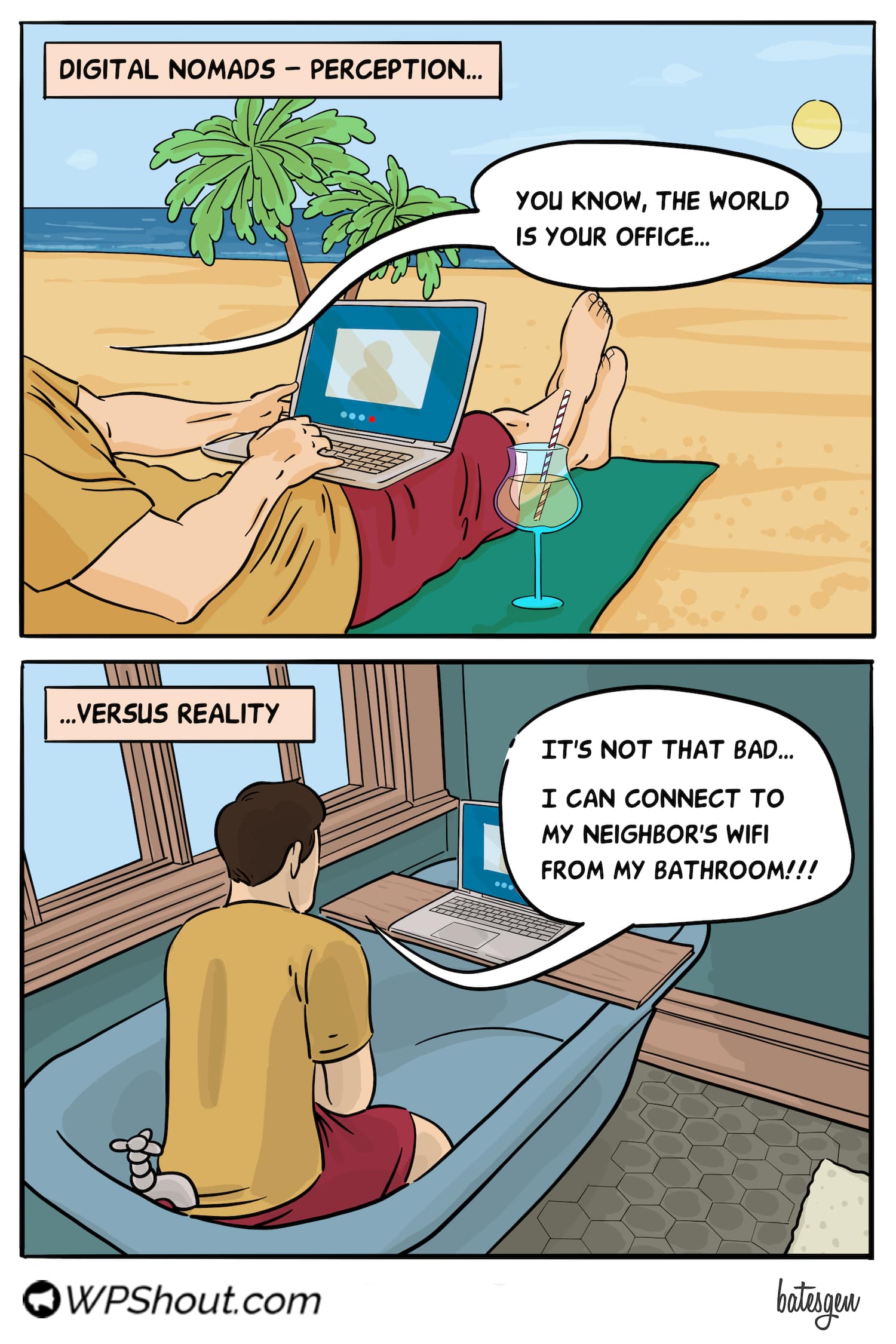 Digital Nomads: Expectation v Reality