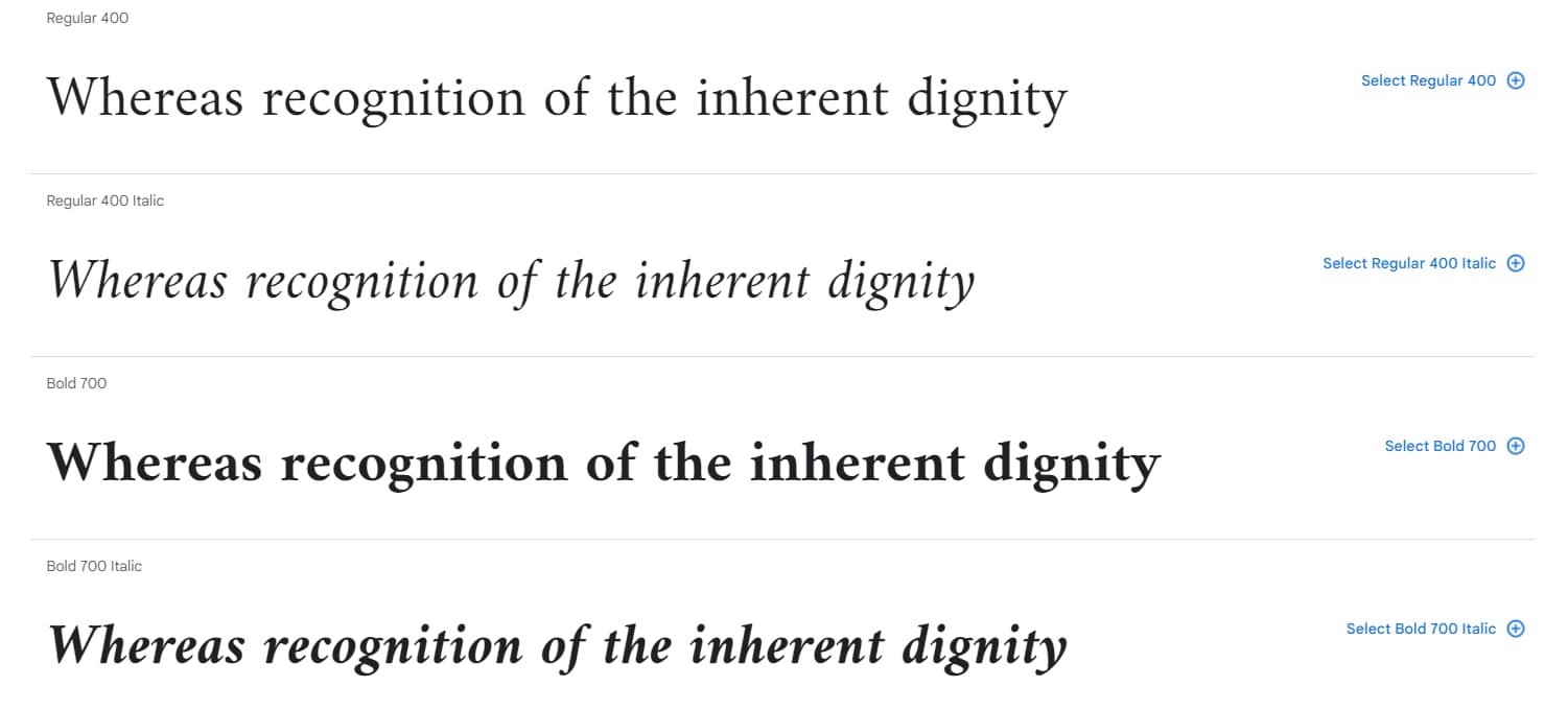 Best fonts for bloggers: Amiri font