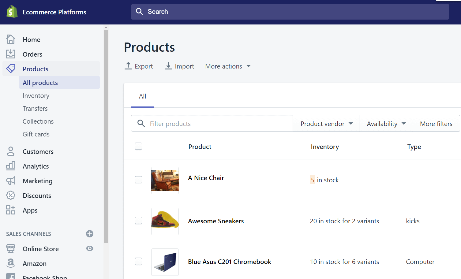ecommerce for Wix vs Shopify