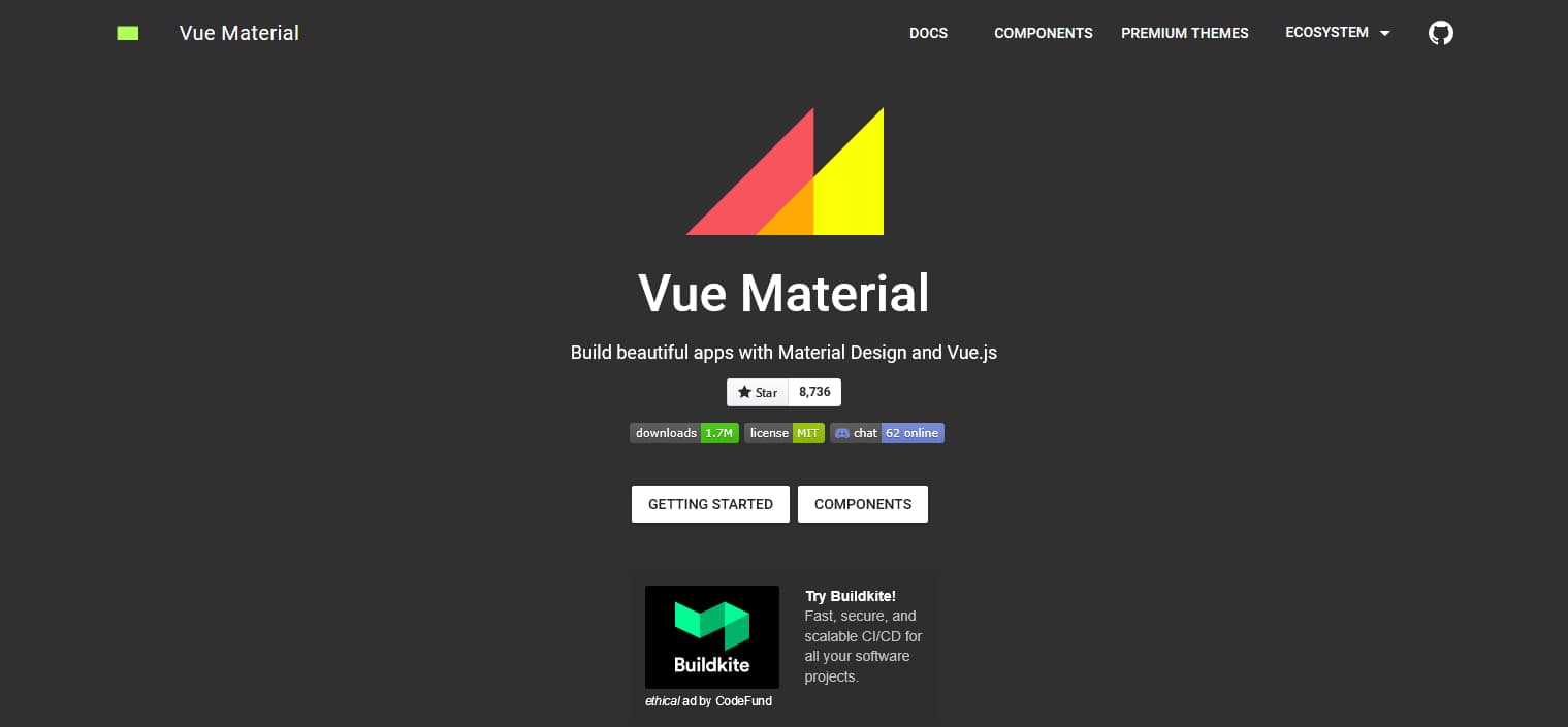 Vue Material