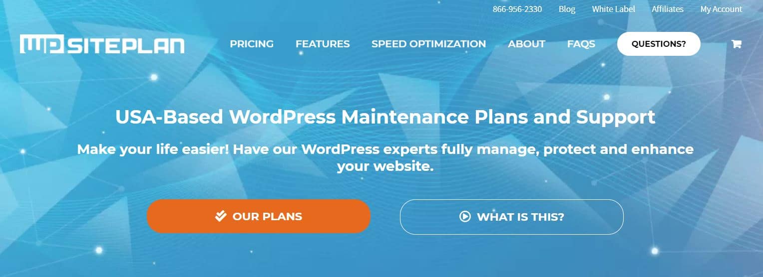 WP SitePlan homepage