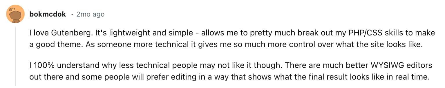 Gutenberg positive opinion 2