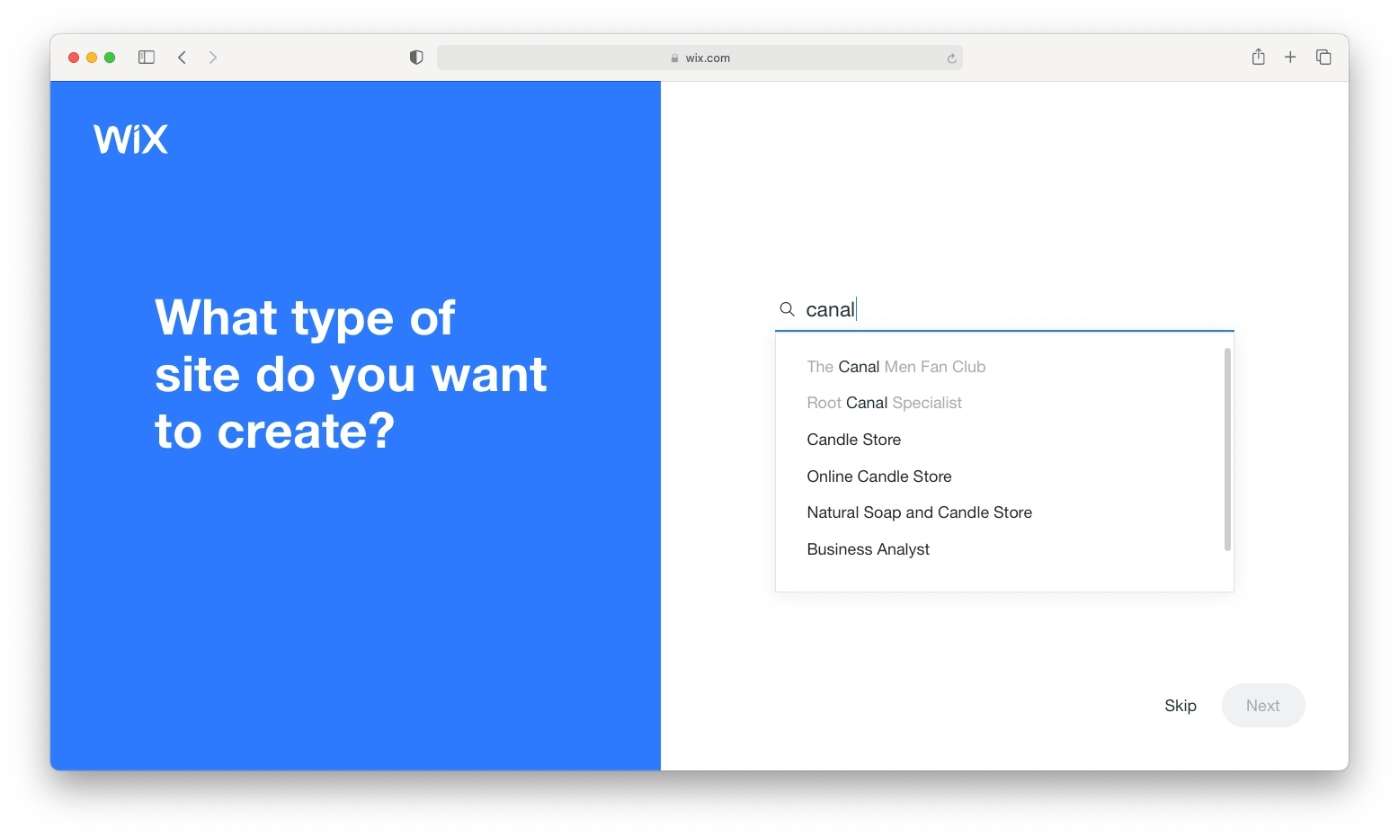 Wix tutorial: finding your niche with the ADI