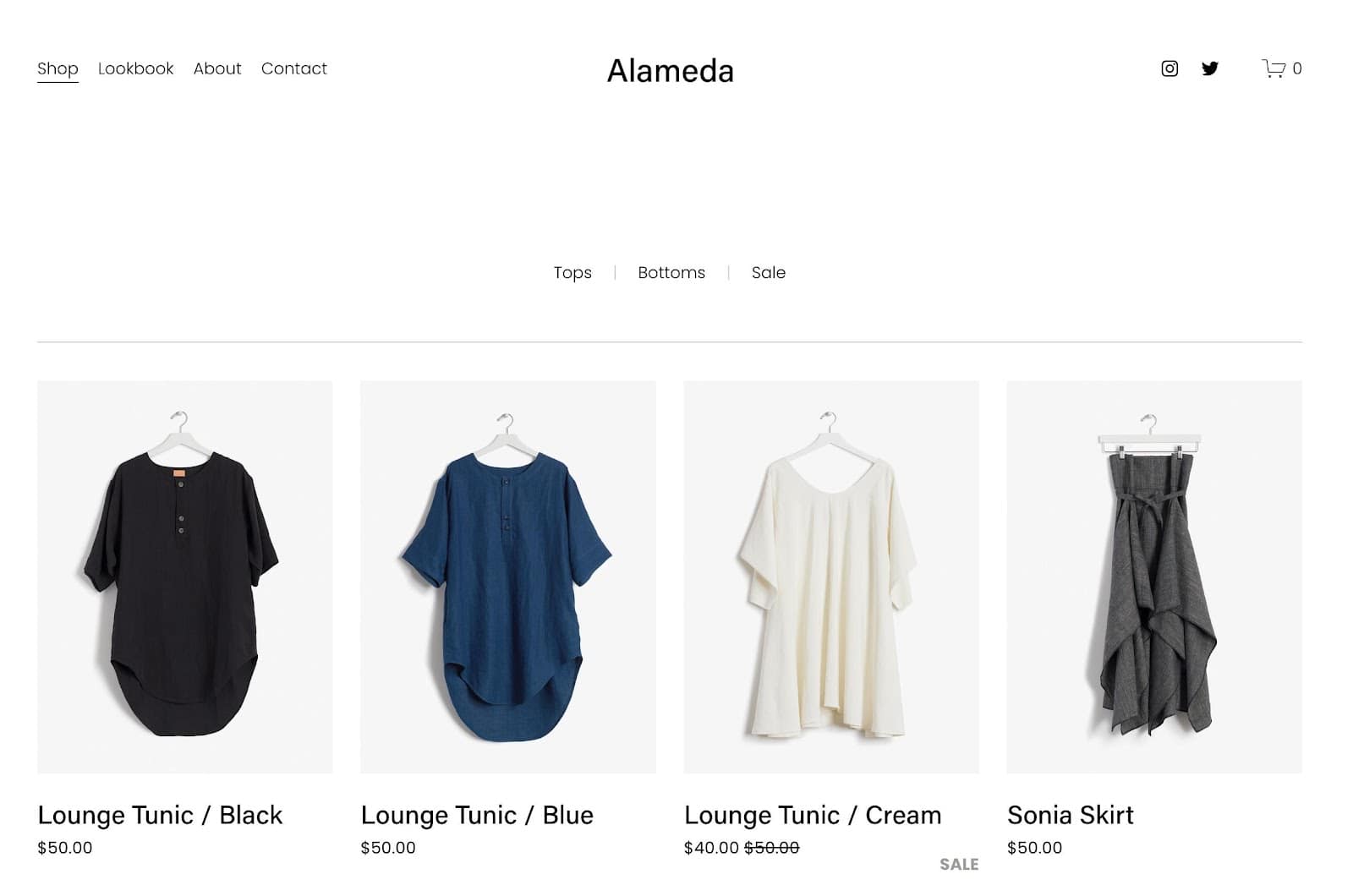 A theme with a good product showcase.