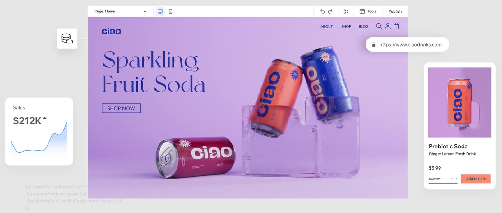 Wix website builder - it doesn't take long to build a website with it