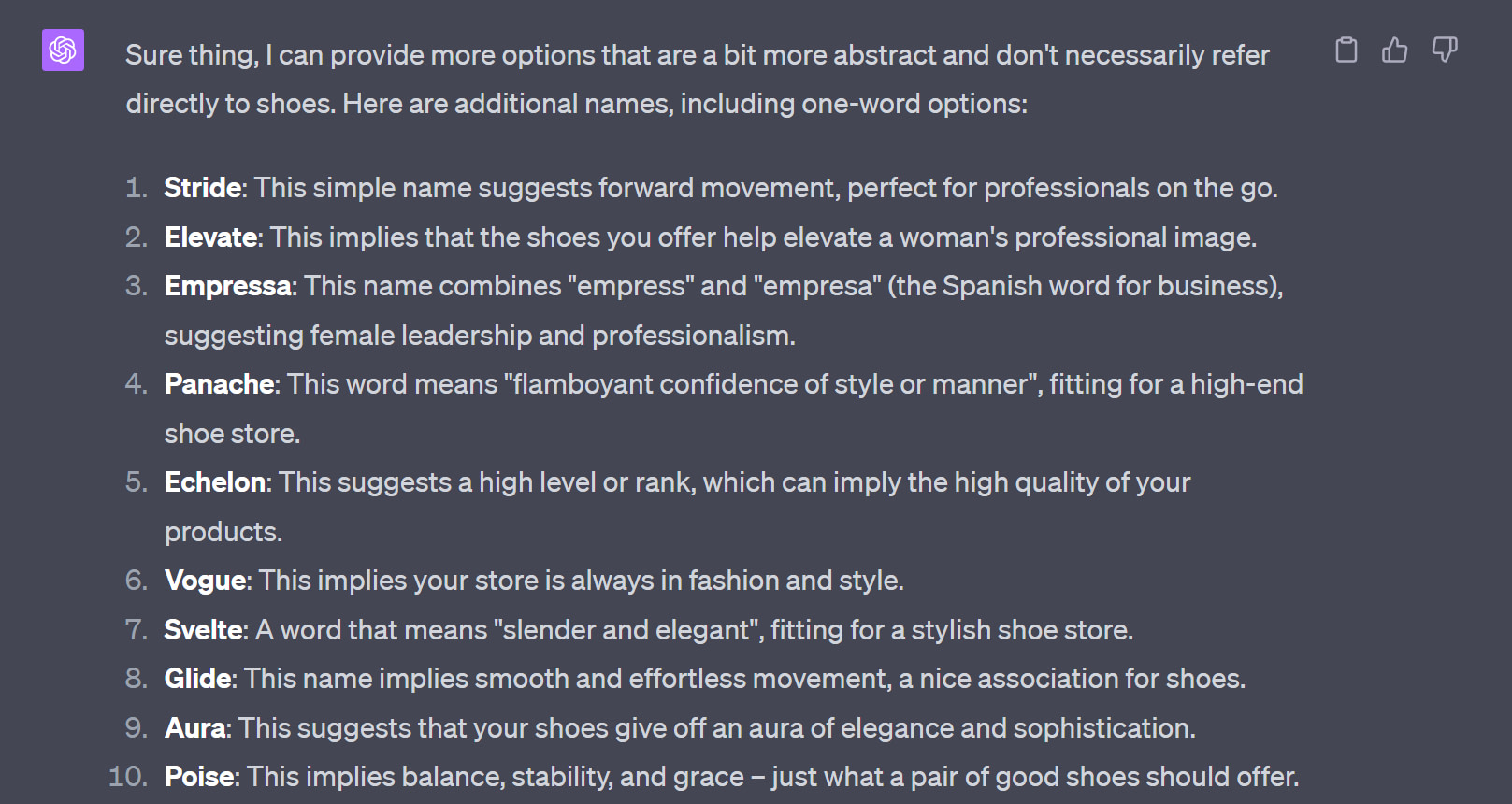 ChatGPT as an AI Business Name Generator? How to Use It Right