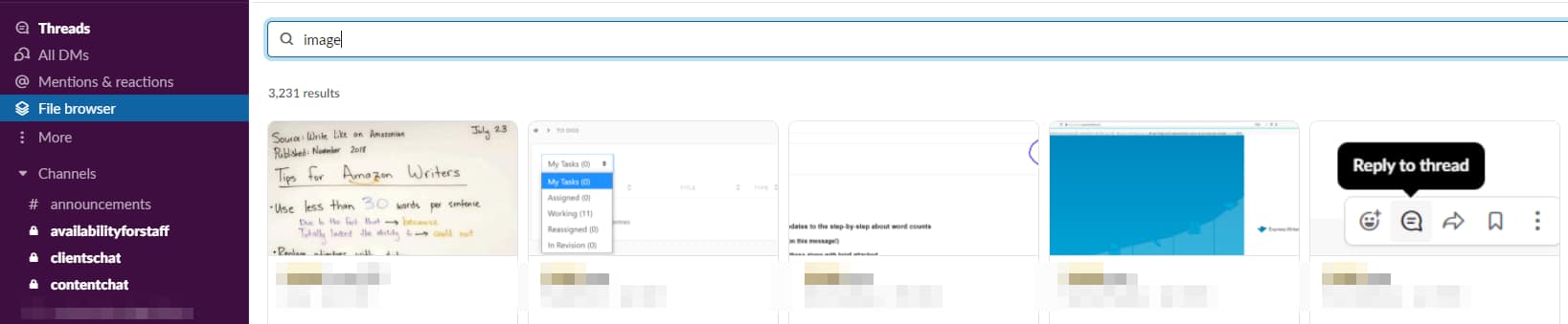 Slack vs Teams: Accessing files using Slack
