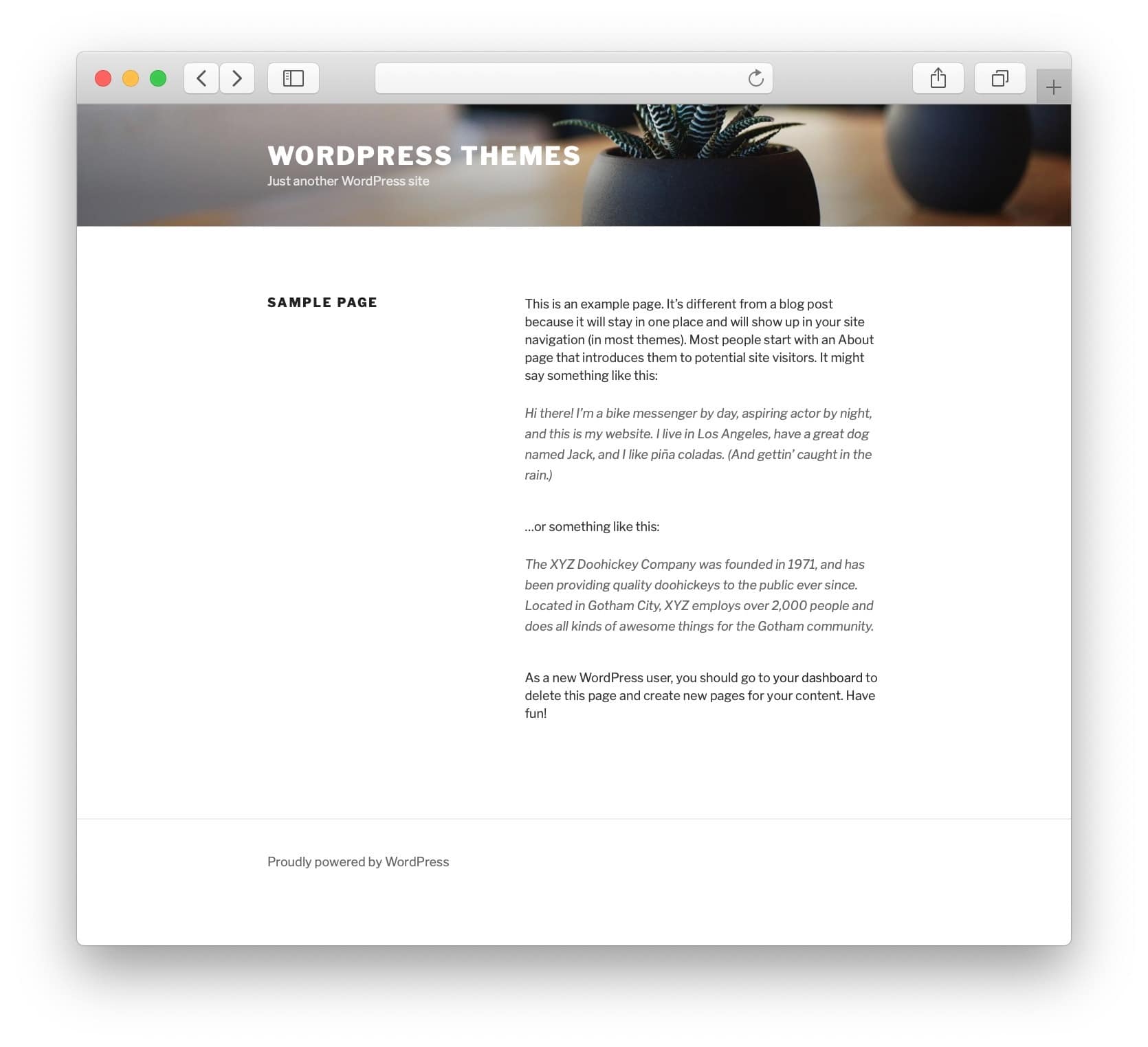 twenty seventeen page