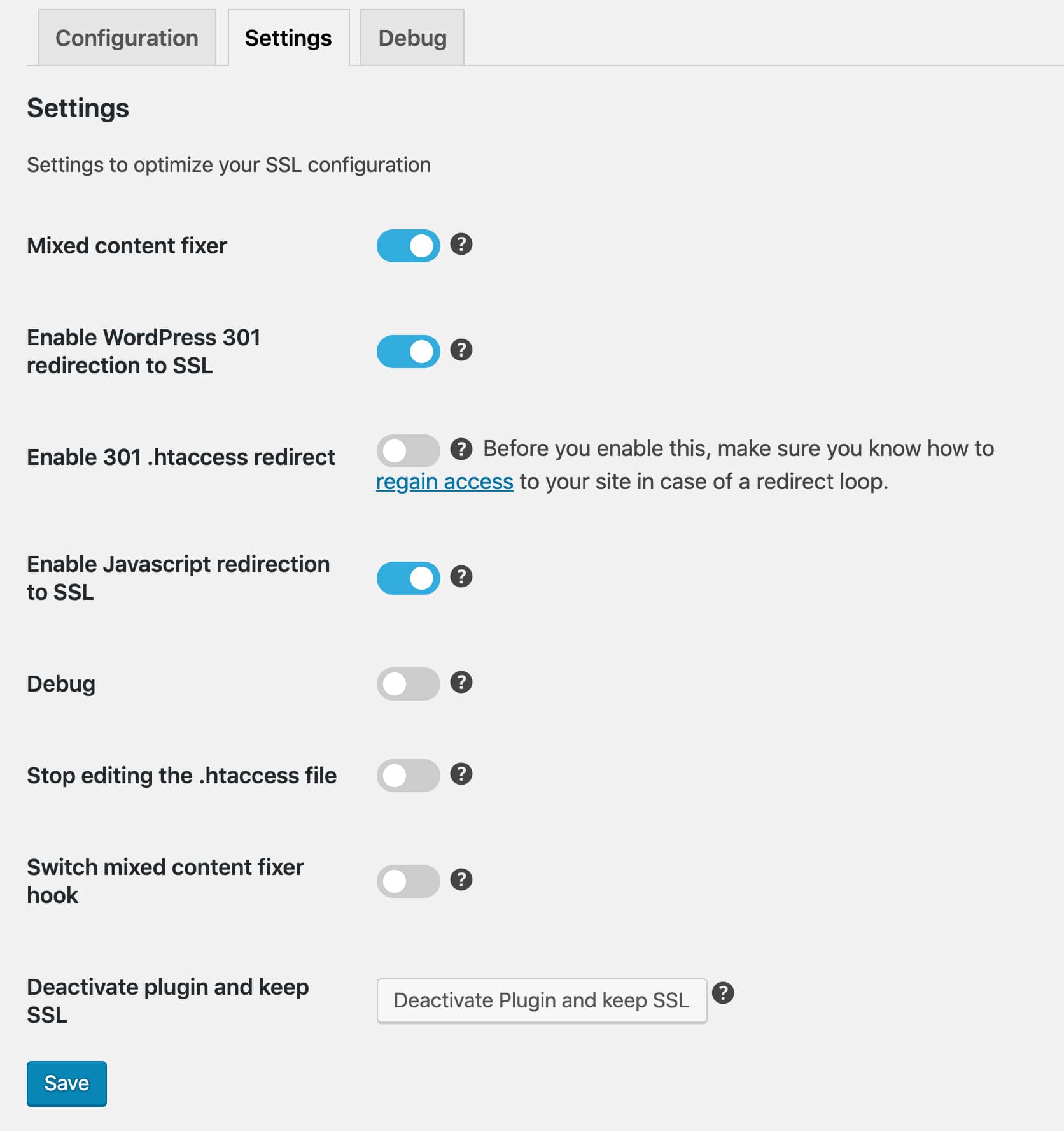 What is SSL and what are some really simple SSL settings