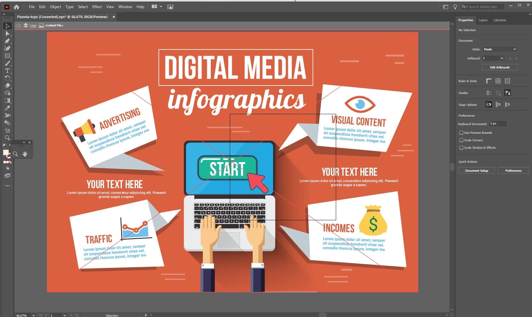 illustrator infographic