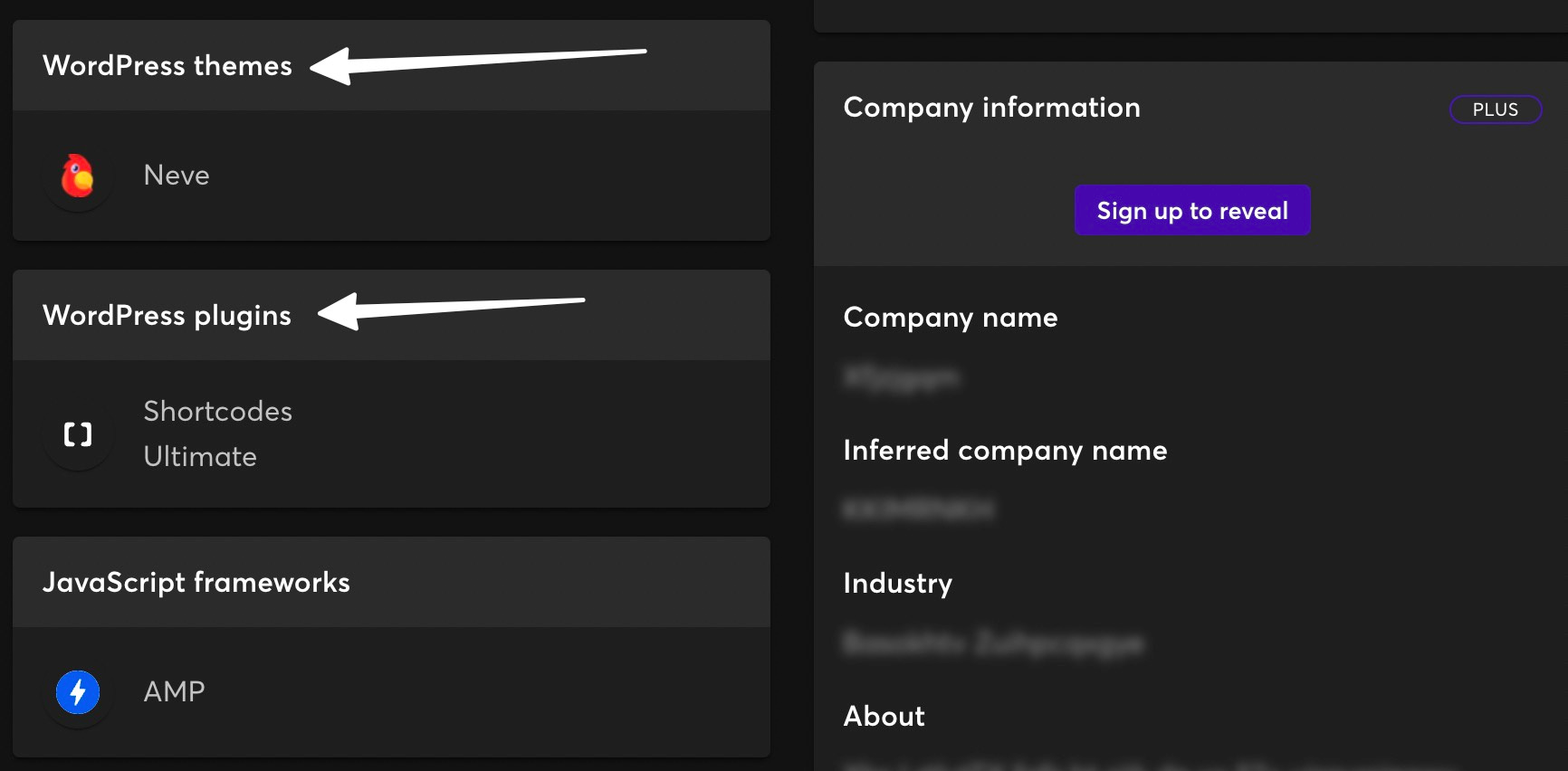 Look under WordPress themes for how to tell if a website is WordPress