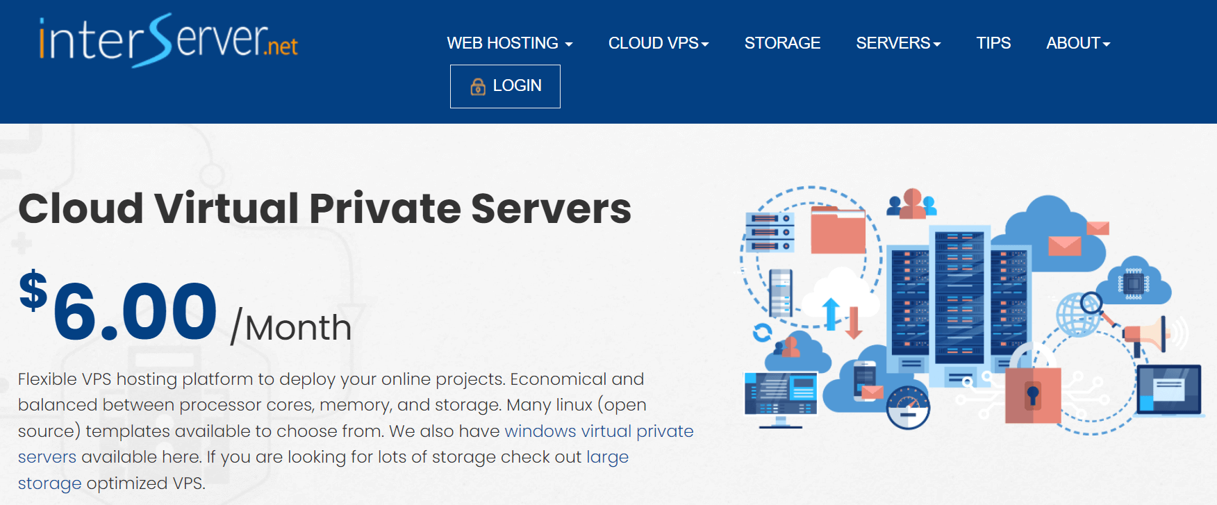 InterServer is one of the best web hosting for developers.