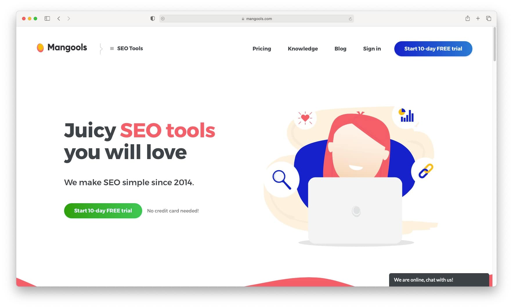 Mangools is one of the best ahrefs alternatives