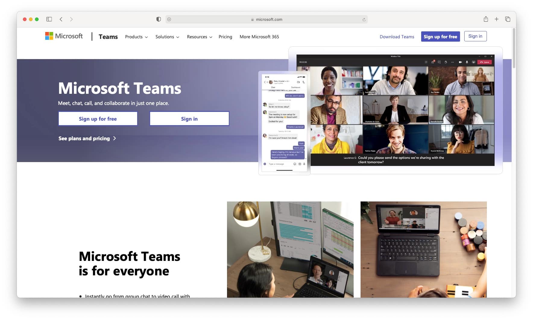 Free Slack alternatives include Microsoft Teams.