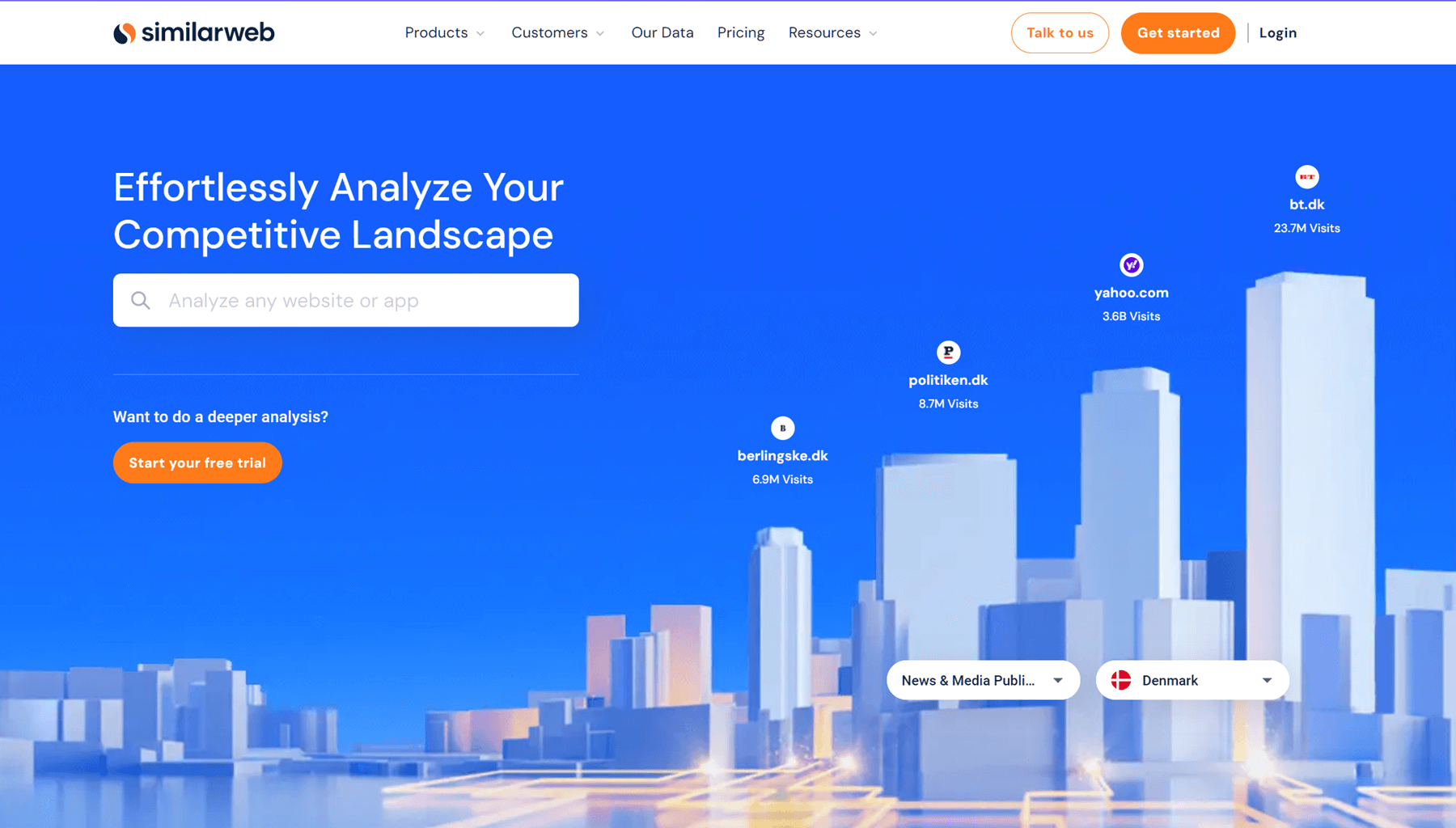 SimilarWeb SEO tools.