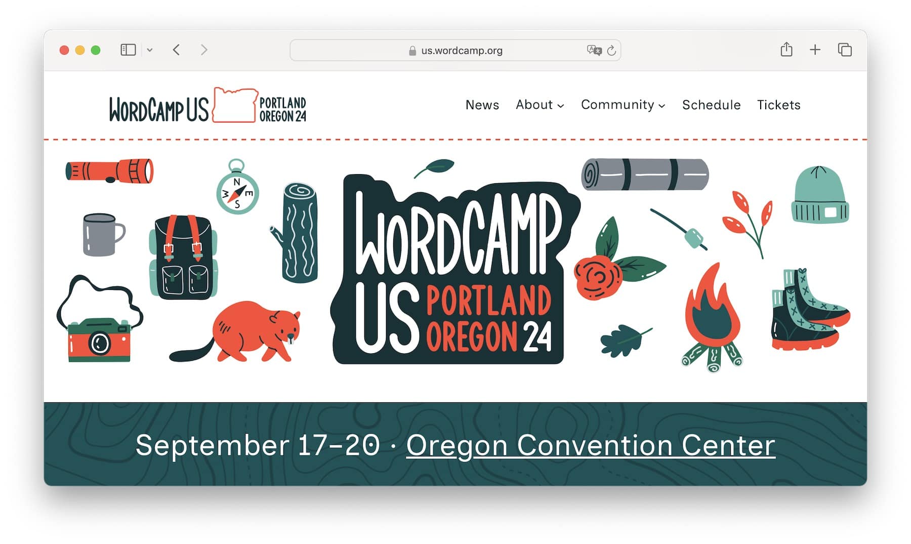 WordCamp US 2024 website