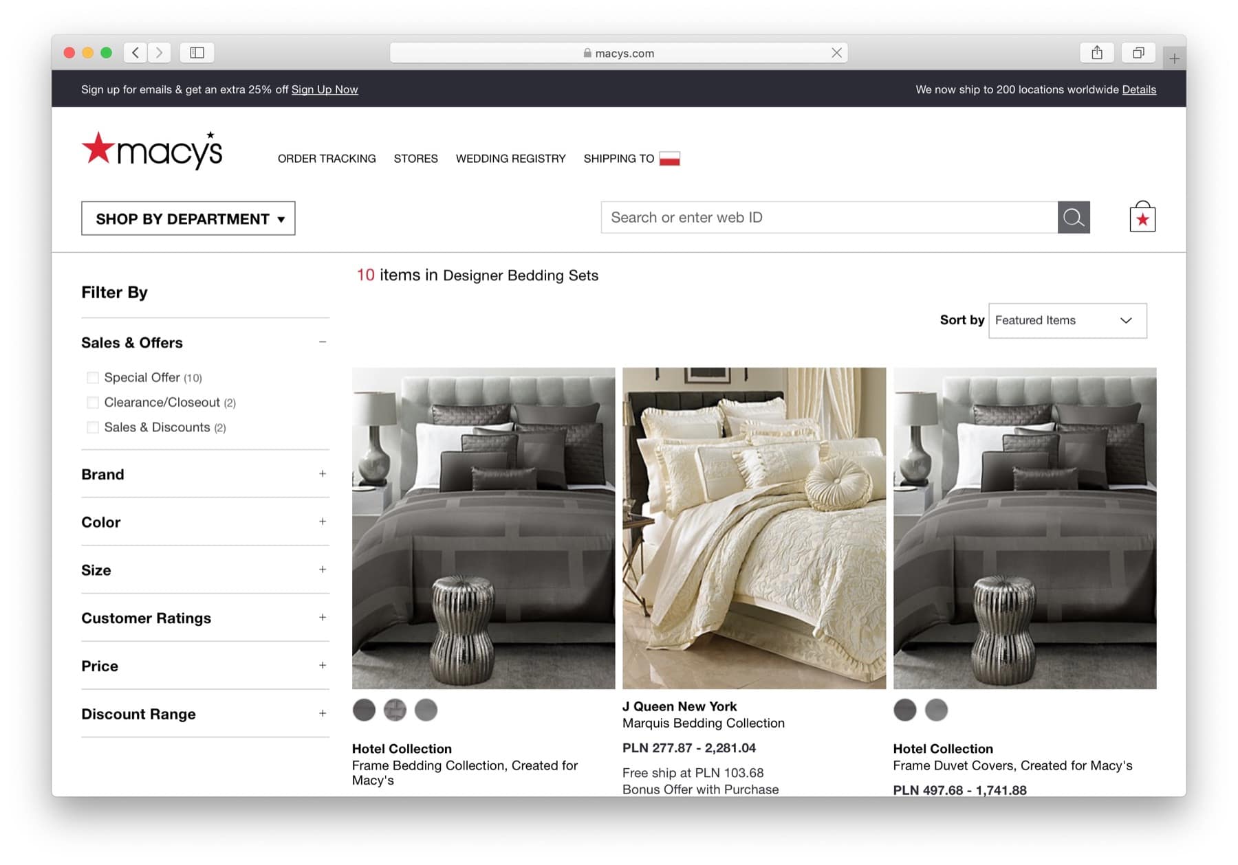 macys example of how to start ecommerce business